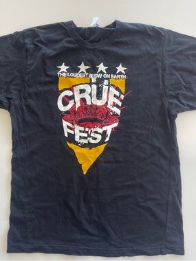 Crue Fest 2008 Authentic concert T-shirt 😎